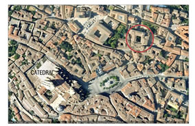 Vista aérea de Segovia